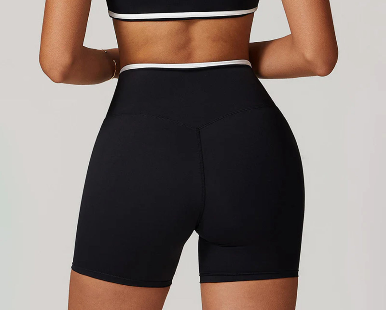 Two Tone Sporty Shorts