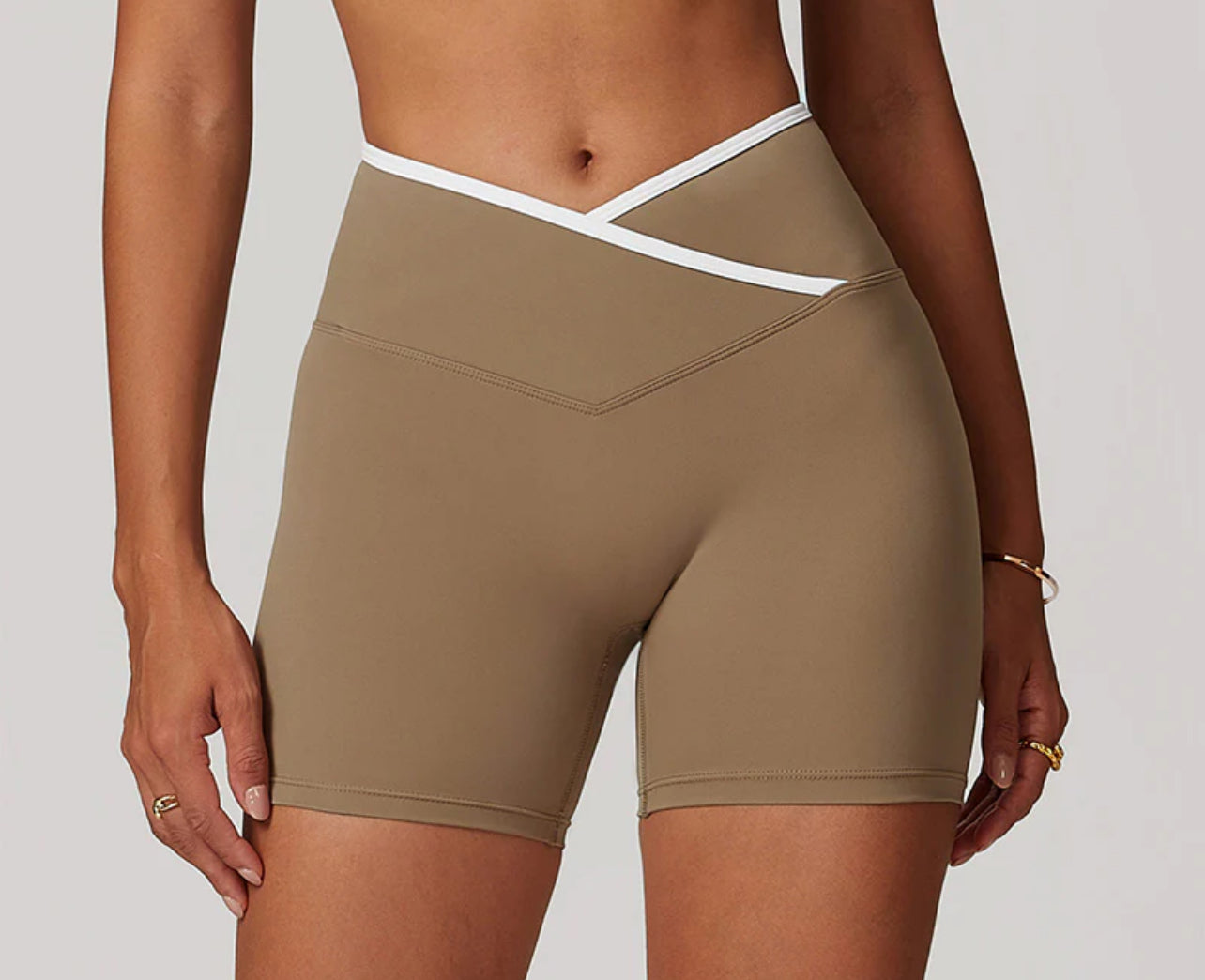 Two Tone Sporty Shorts