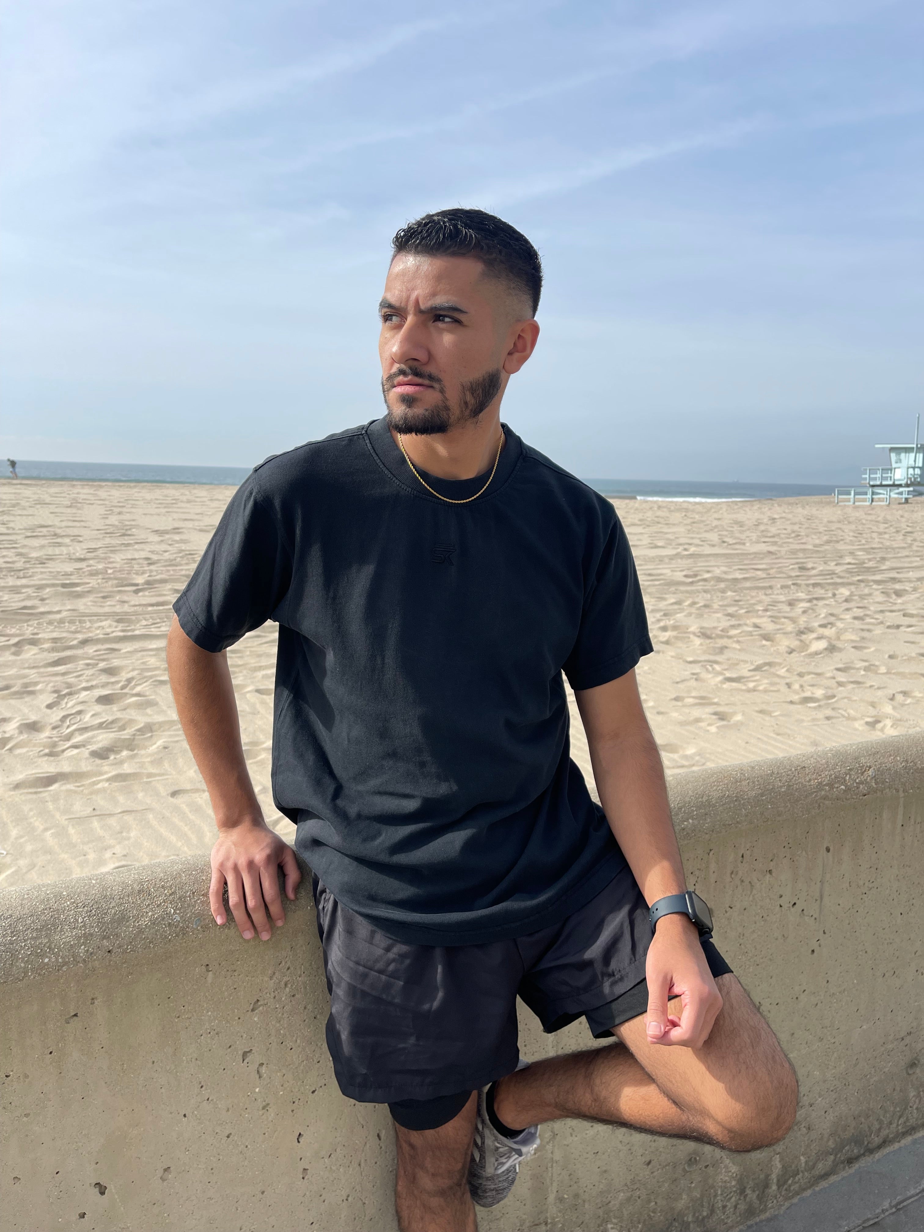 Black Heavy Weight  Garment Dye Pump Cover