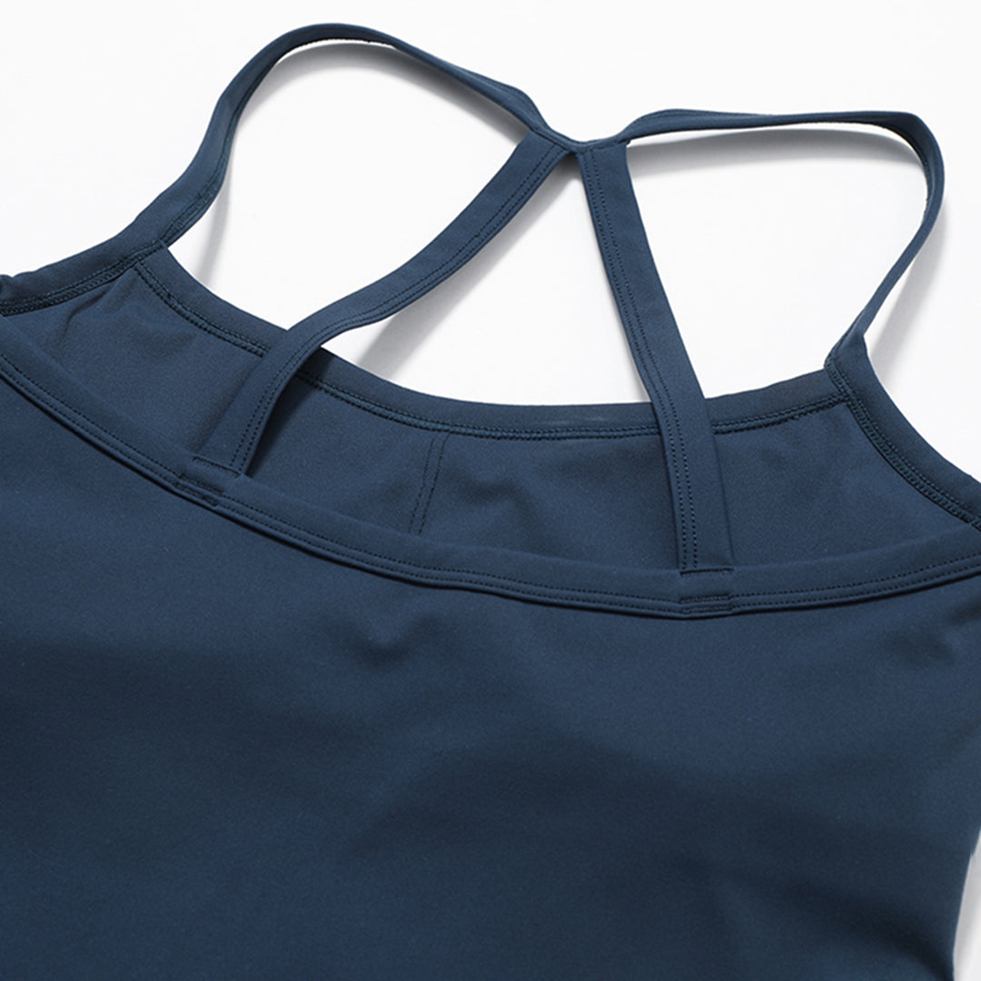 Navy Casual Sports Tank Top