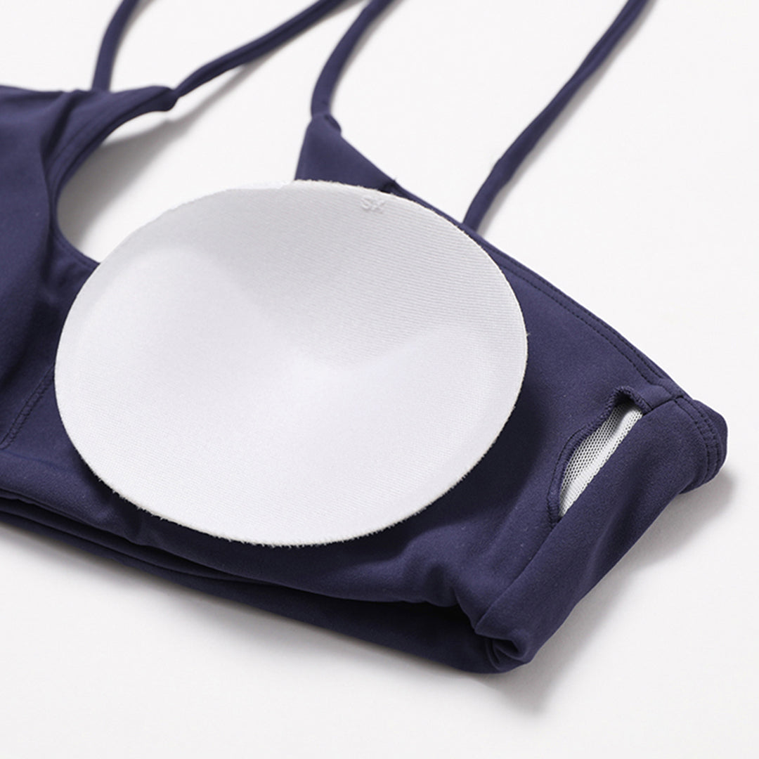 Navy Soft Girl Sport Bra