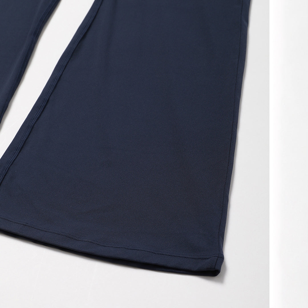 Navy Flared Butt Scrunch Body-Suit