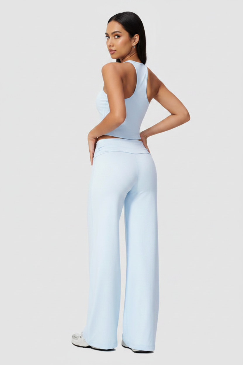 Back view with model face