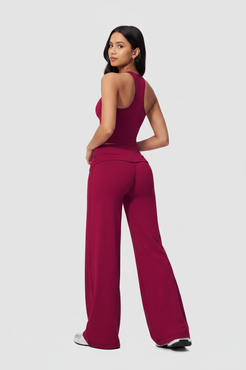 Back view with model face