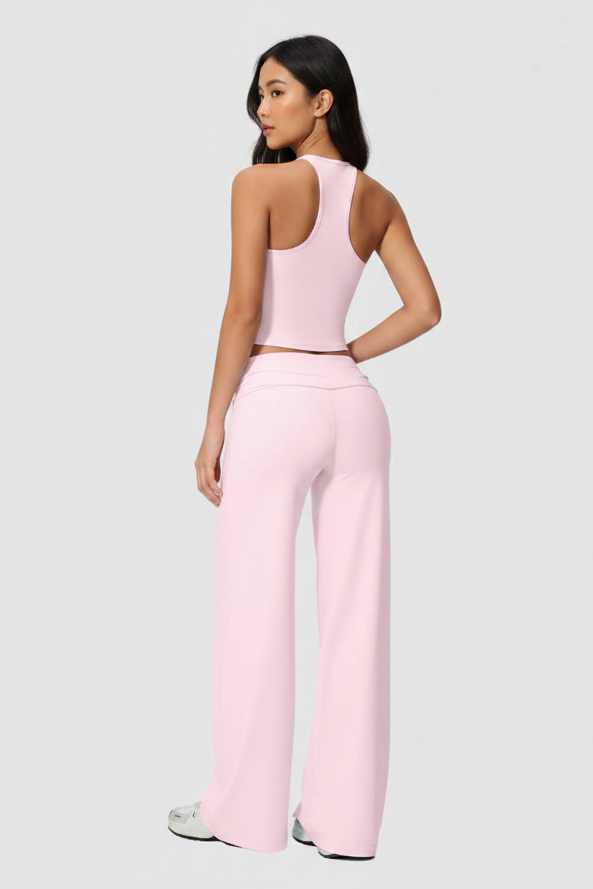 Back view with model face