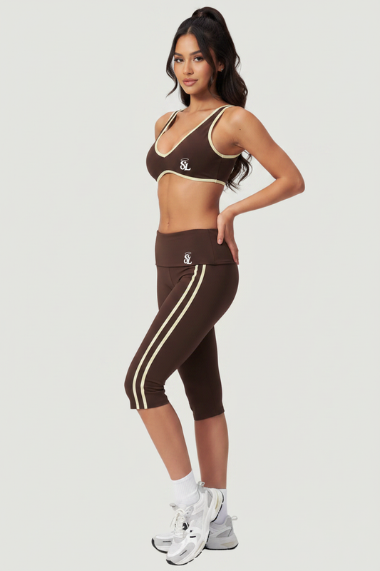 Chocolate Brown SL Set - Full Model Face