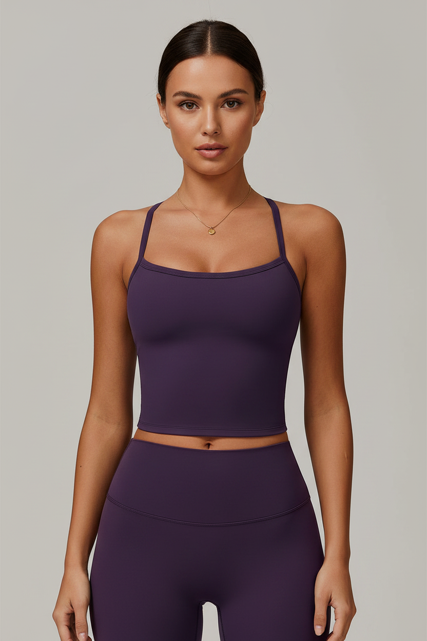 Deep Purple Tank - Front with Face