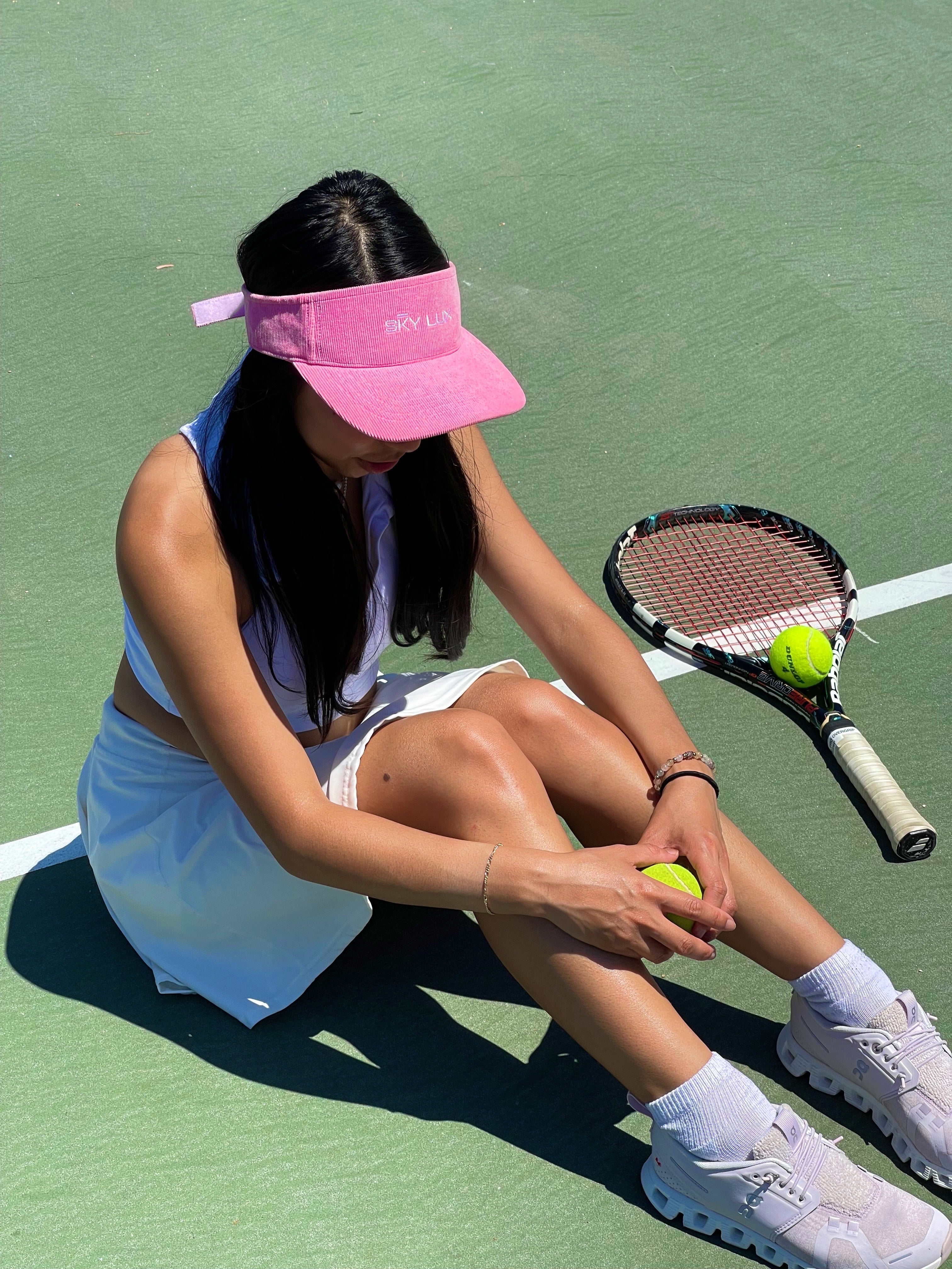 Pretty In Pink Visor Hat