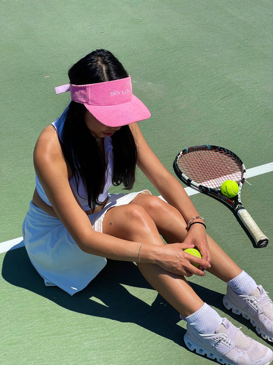 Pretty In Pink Visor Hat