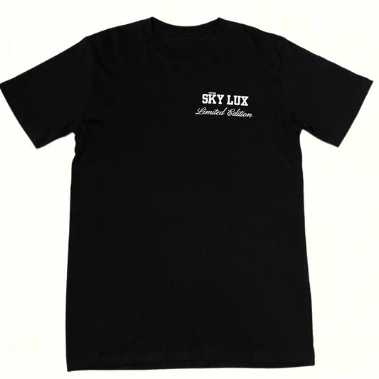 Exclusive Limited Edition Sky Lux Men's Black T-Shirt