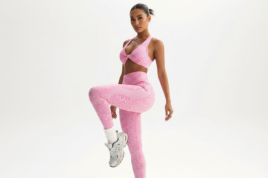 Pink Set with Model Face