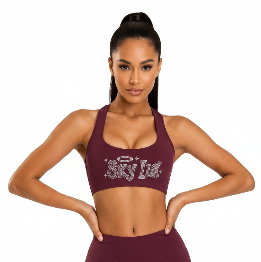 Sky Lux Burgundy Model with Face