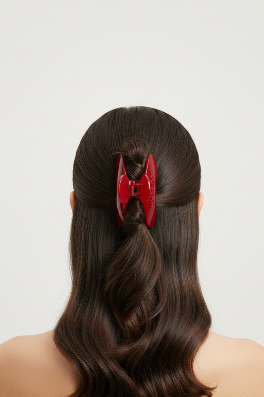 Sky Lux Hair Clip on Model