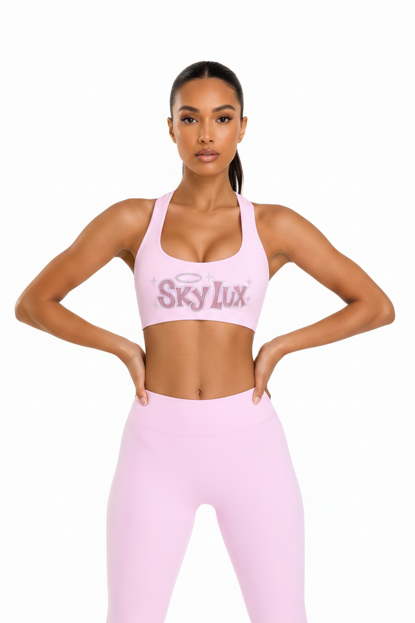 Sky Lux Pink Model with Face